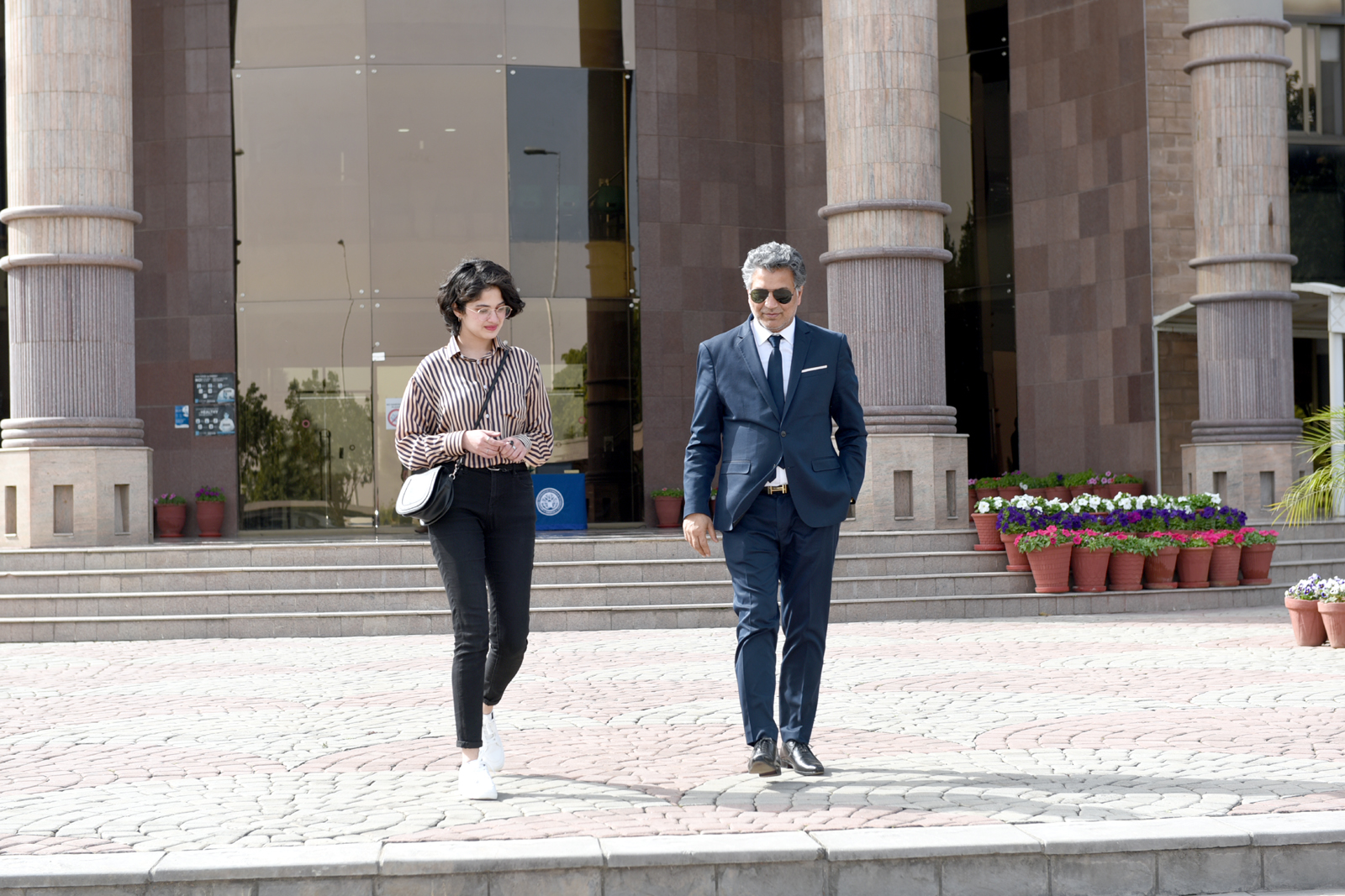 Visit Pakistani French Fashion Designer (Mr. Mehmood Bhatti) to NUST