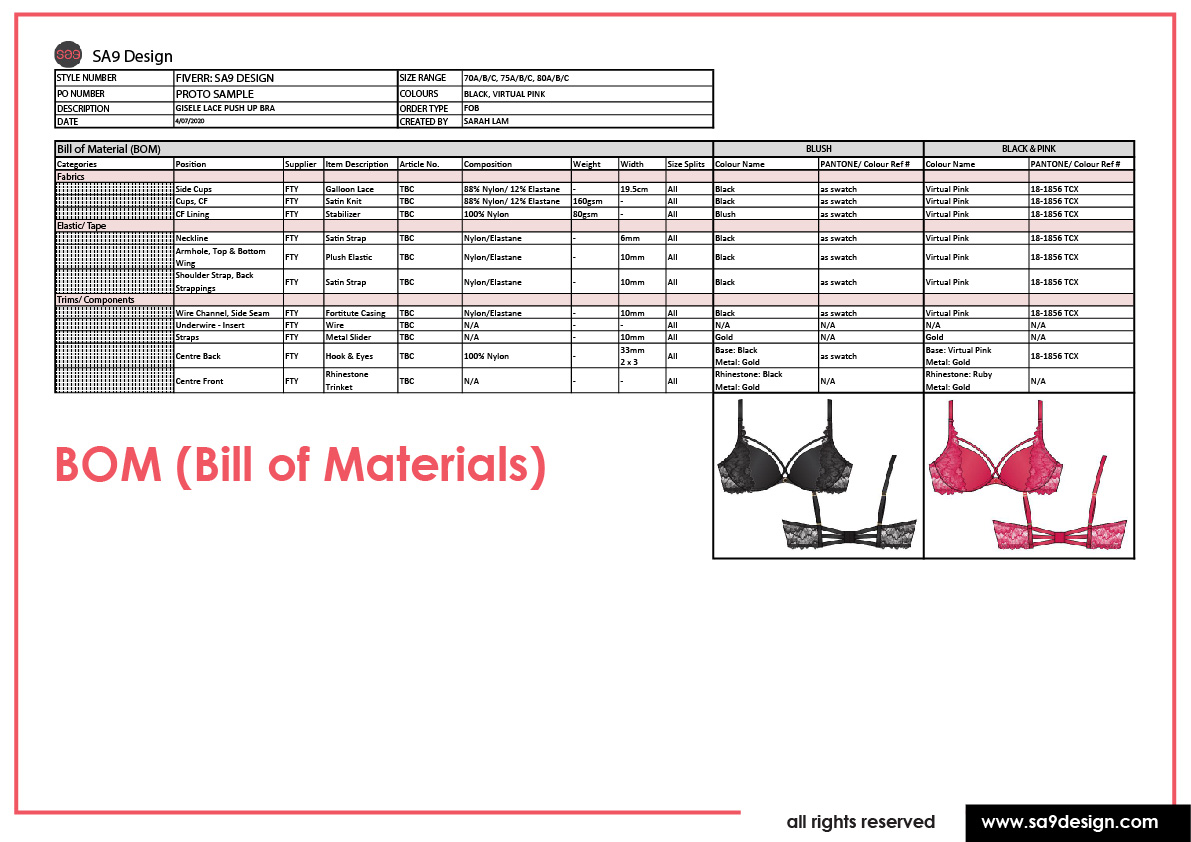 Tech Pack SA9 DESIGN