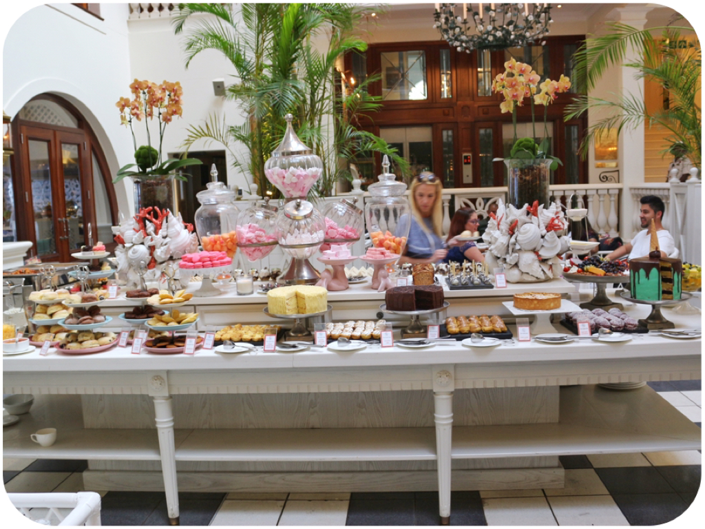 High Tea at Oyster Box Hotel Iridescent Lane