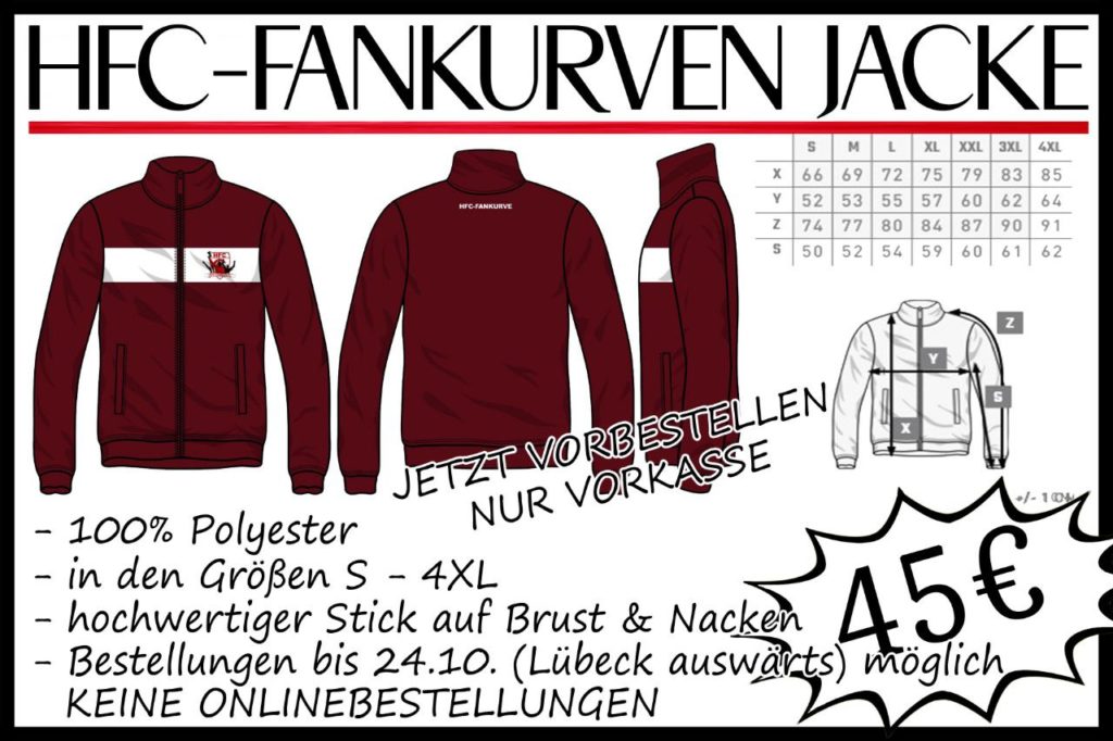 Neue Jacke gefällig? Dann jetzt vorbestellen! Saalefront Ultras