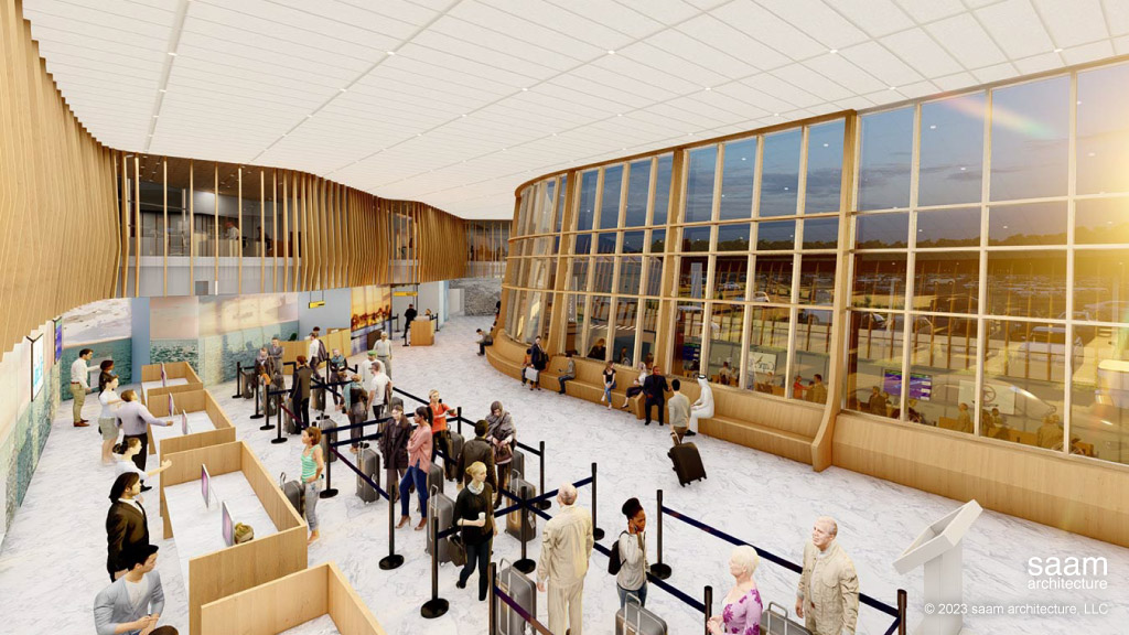 New Bedford Regional Airport Terminal saam architecture
