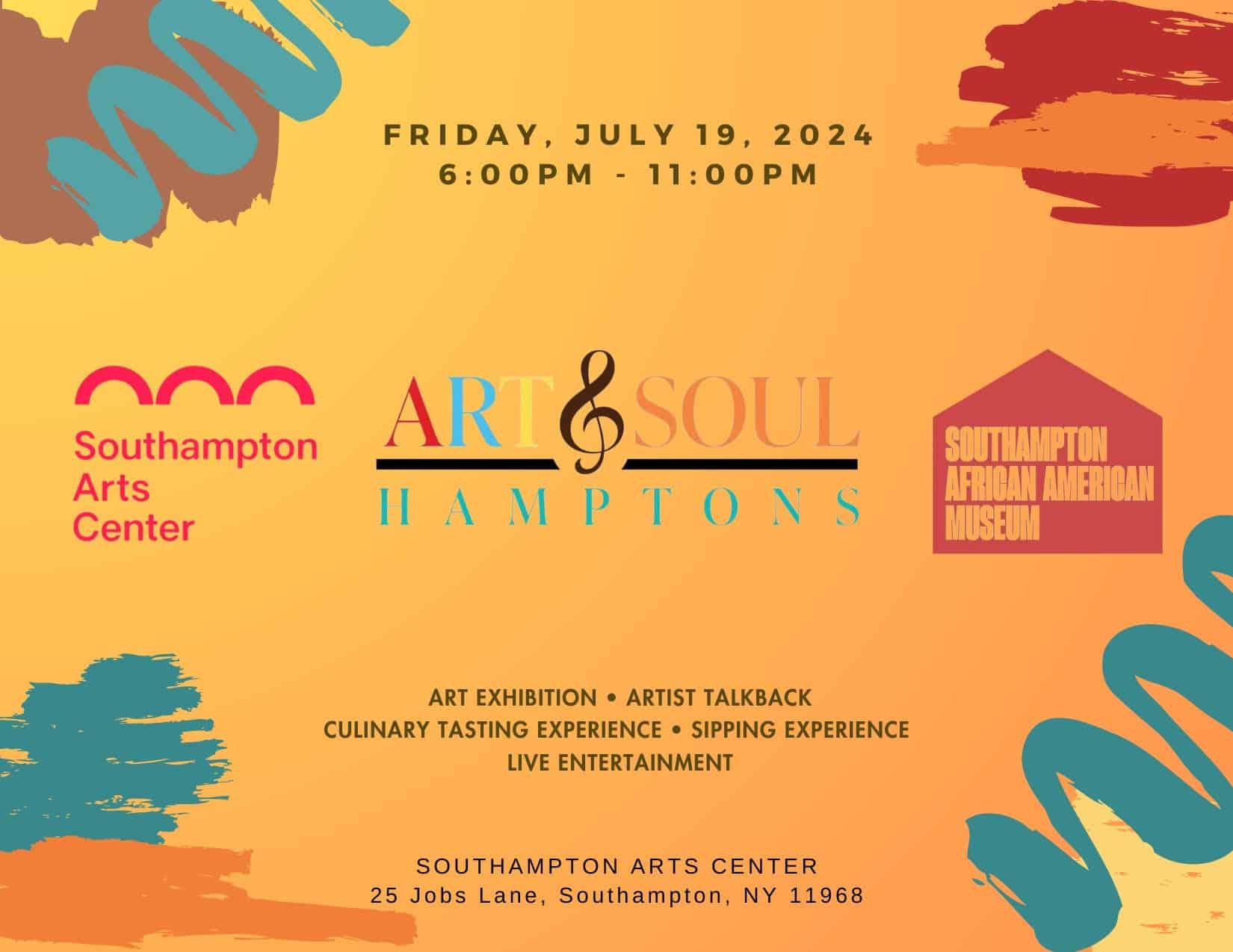 Collaboration with Southampton Arts Center and Art & Soul Hamptons SAAM