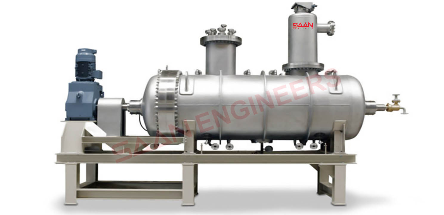 Saan Engineers Rotocone Vacuum Paddle Dryer Saan Engineers