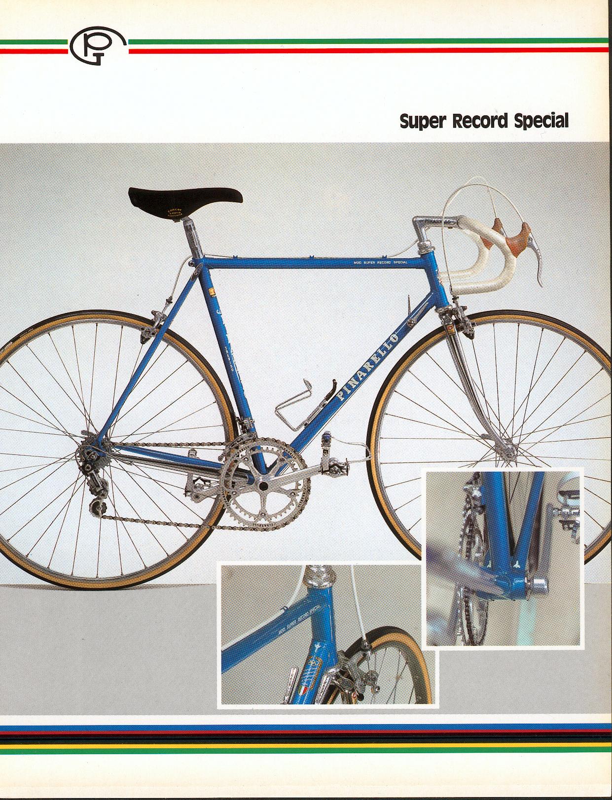 Vintage Pinarello 1985 catalog Saarf London