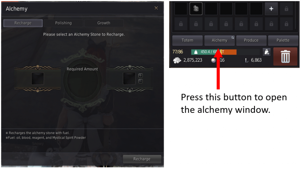 How to Repair an Alchemy Stone in Black Desert Online