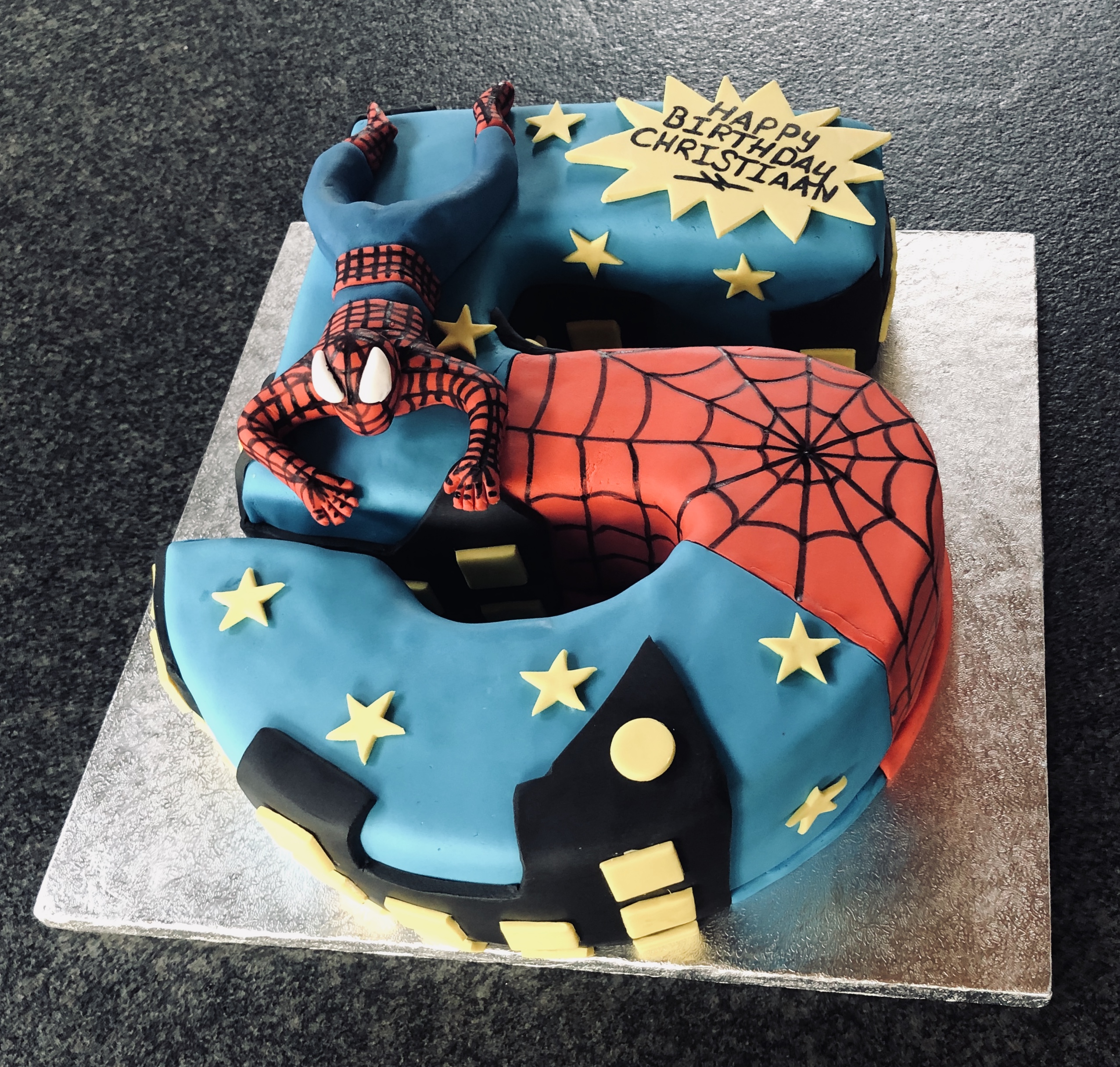 Spiderman Foto Voor Taart Spiderman 5 jaar