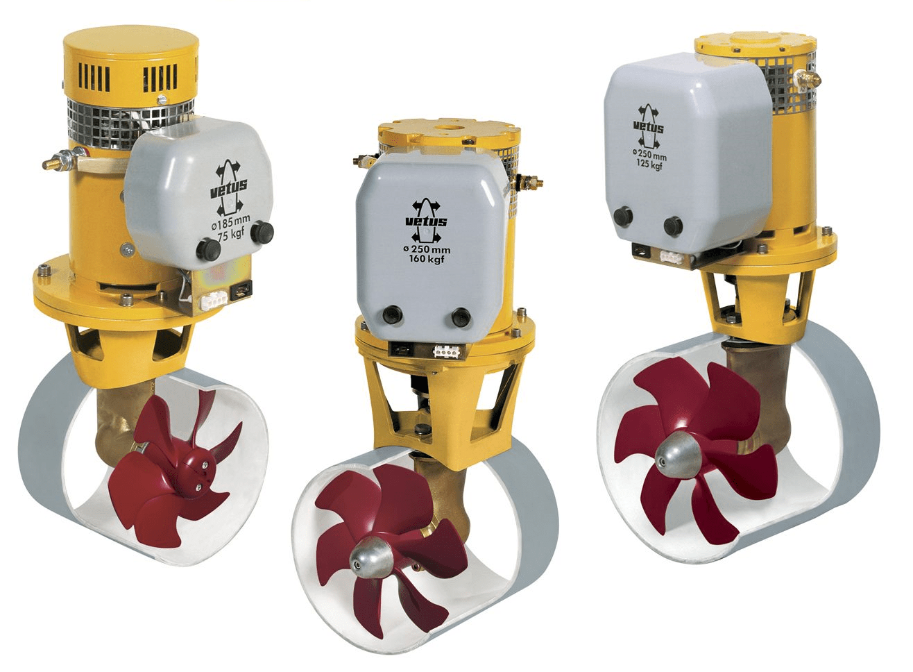 Elektrische Bugschraube Boote ab 14 Meter | Vetus | Bugstrahlruder