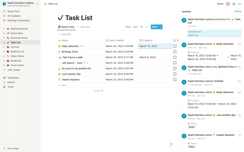 The best 57 SaaS Side Panel UI and UX examples for design Inspiration