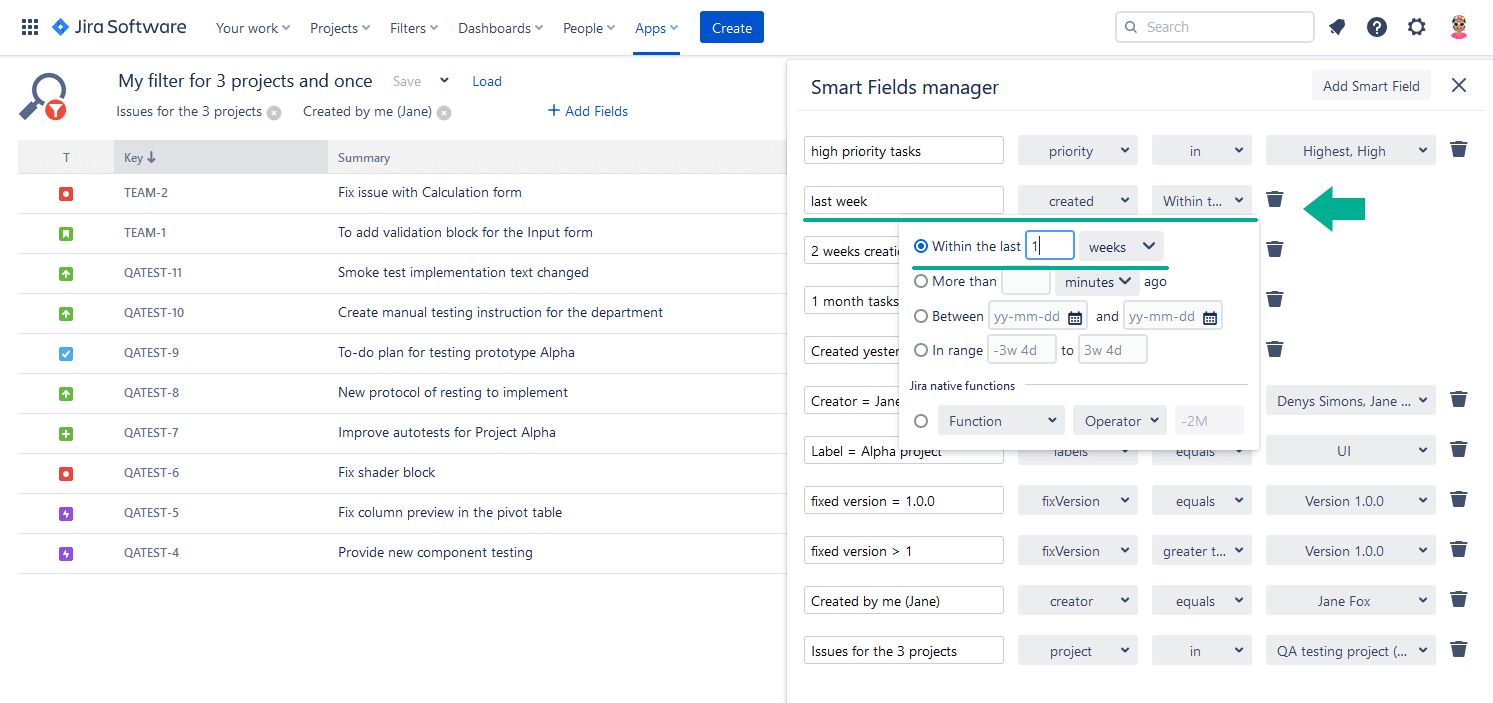 How Dynamic Filters JQL Replacer & Gadgets helps project managers