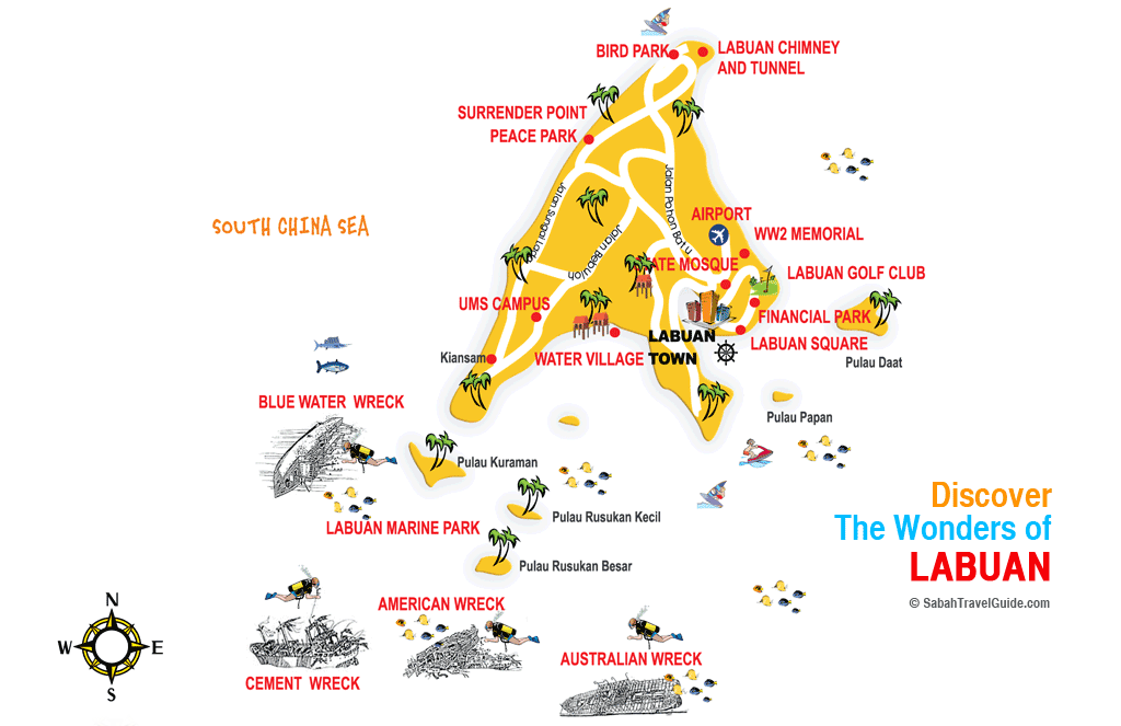 LABUAN Sabah Travel Guide Ultimate travel guide! Sabah