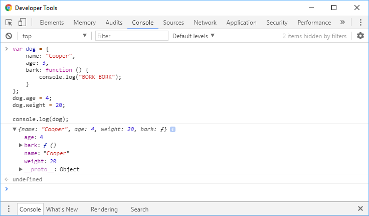 JavaScript Tutorial Objects Properties and Methods ← Sabe.io