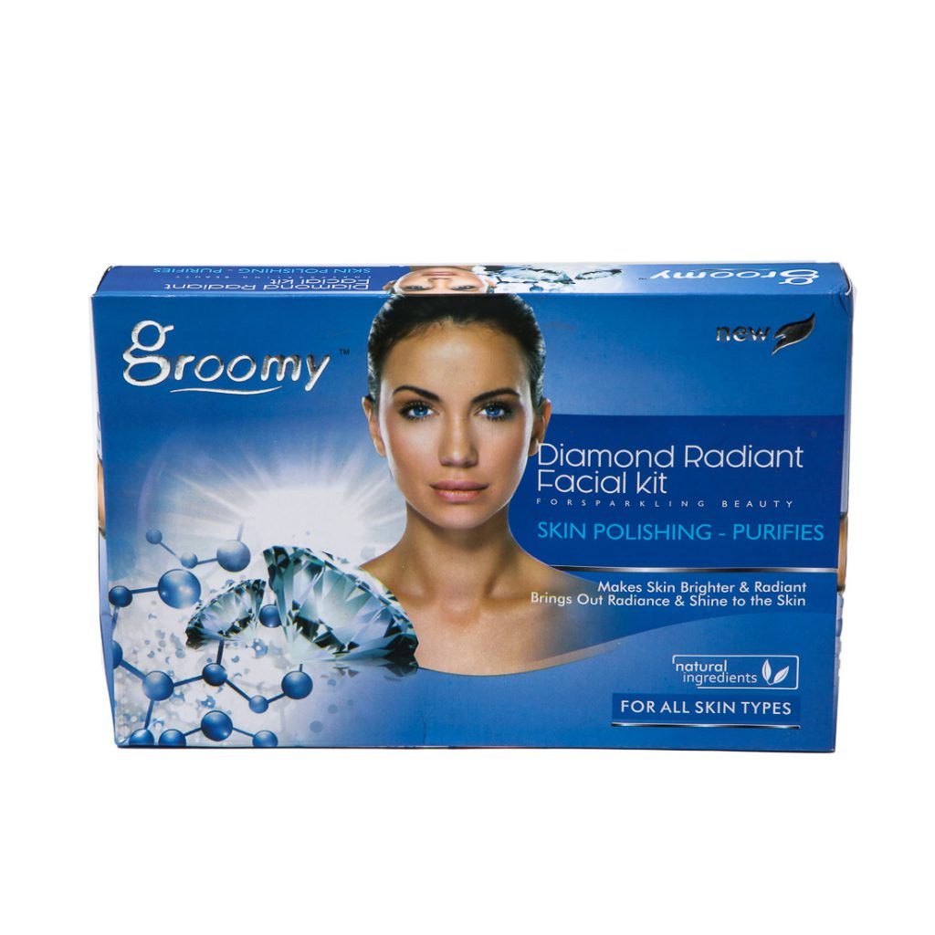 Sa Belle Diamond Radiant Facial Kit Complete Facial home kit