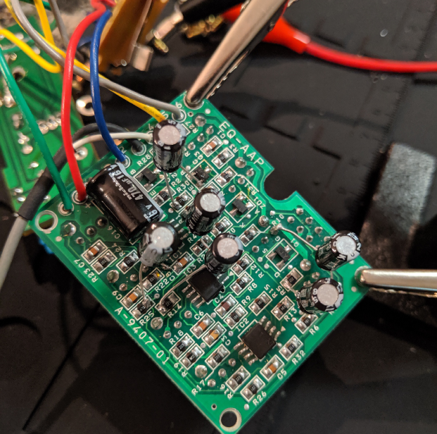 Takamine AccurAcoustic Preamp Recap Repair SaberTech