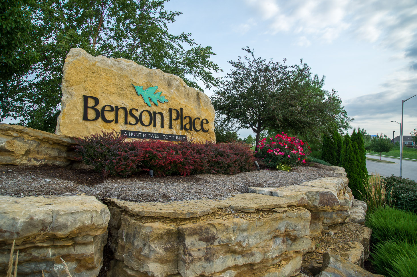 Benson Place Sign SAB Homes