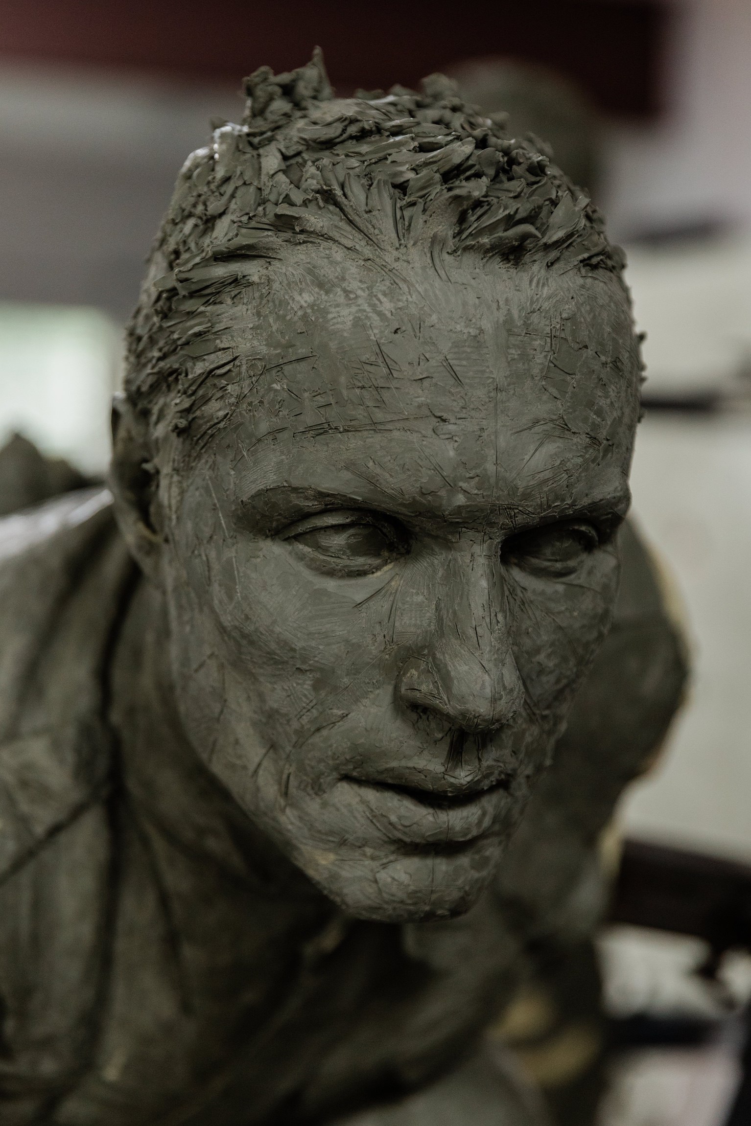 WWI Memorial in Process Photos Sabin Howard Sculptor