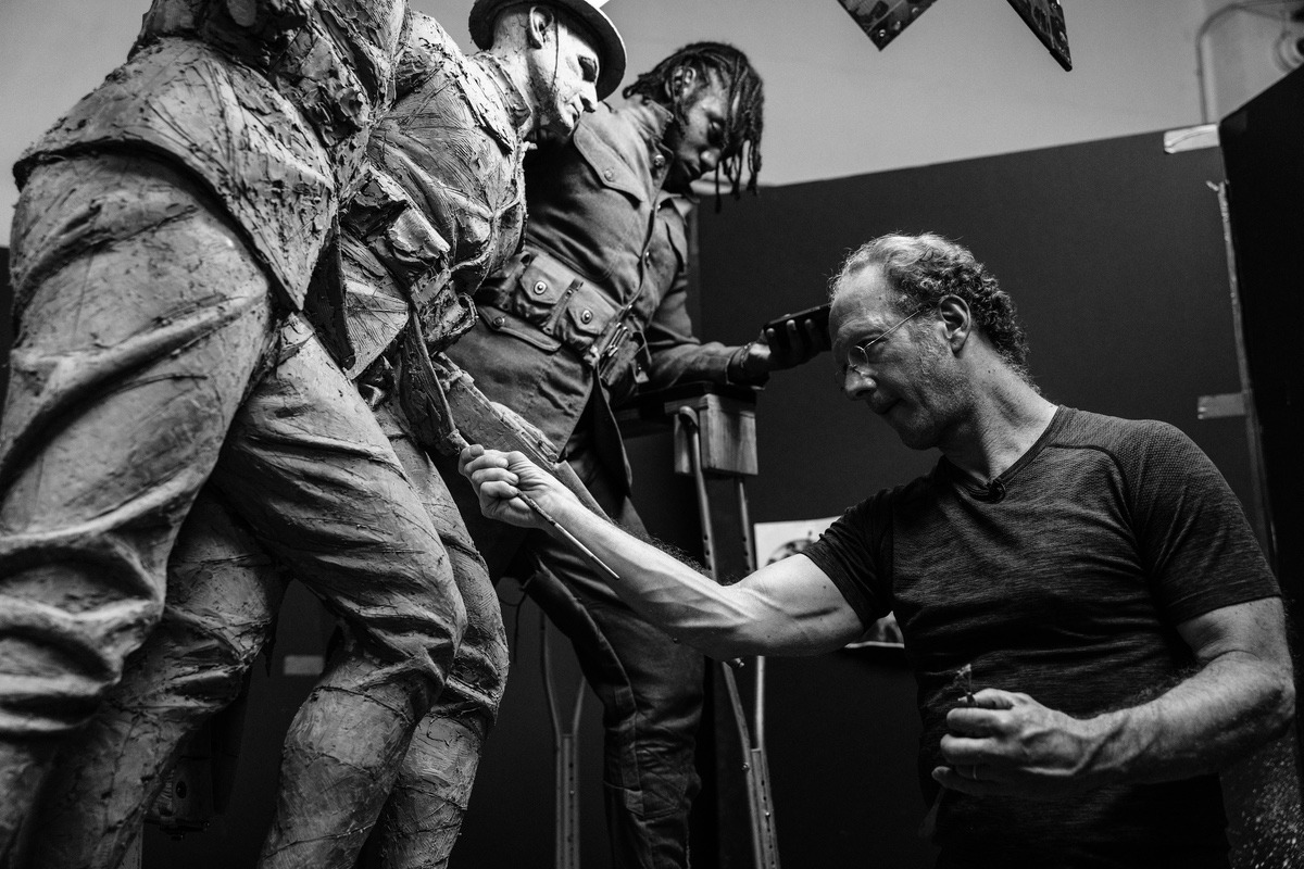WWI Memorial in Process Photos Sabin Howard Sculptor