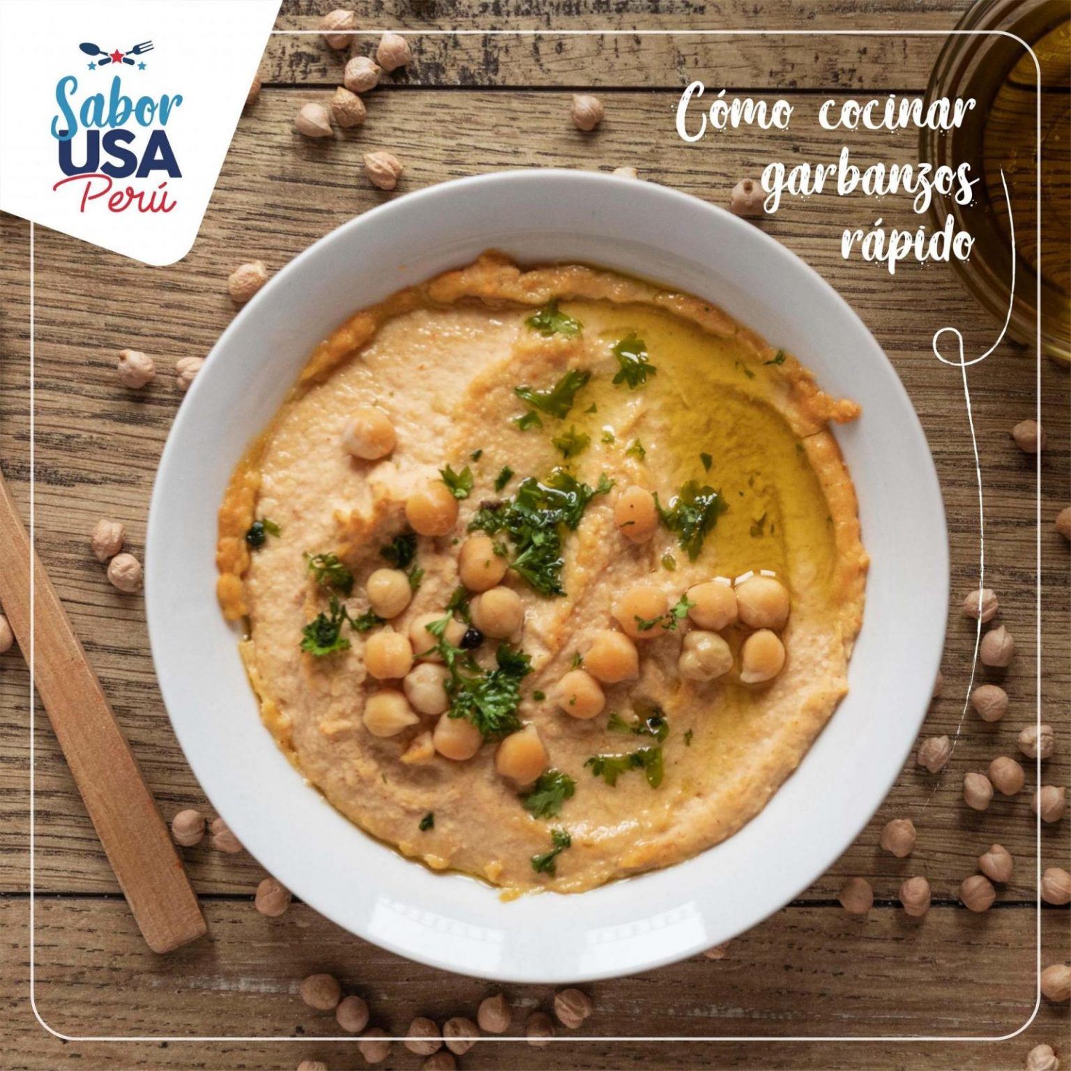 Cómo cocinar garbanzos rápido