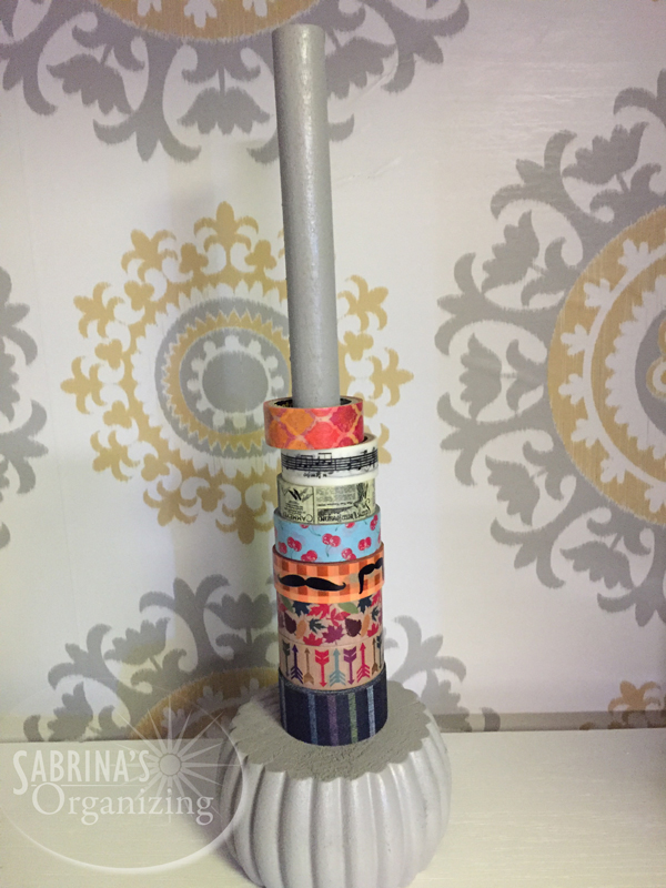 How to make a standing scrapbooking station Sabrina's Organizing