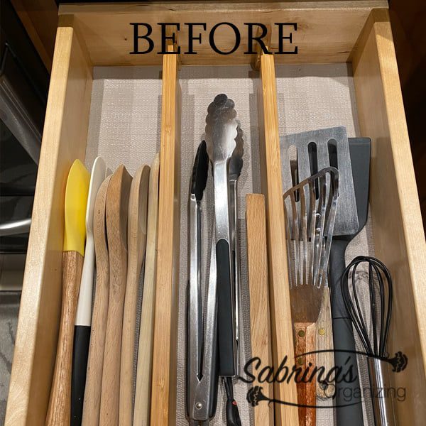 How to Organize Frequently Used Kitchen Drawers Sabrinas Organizing