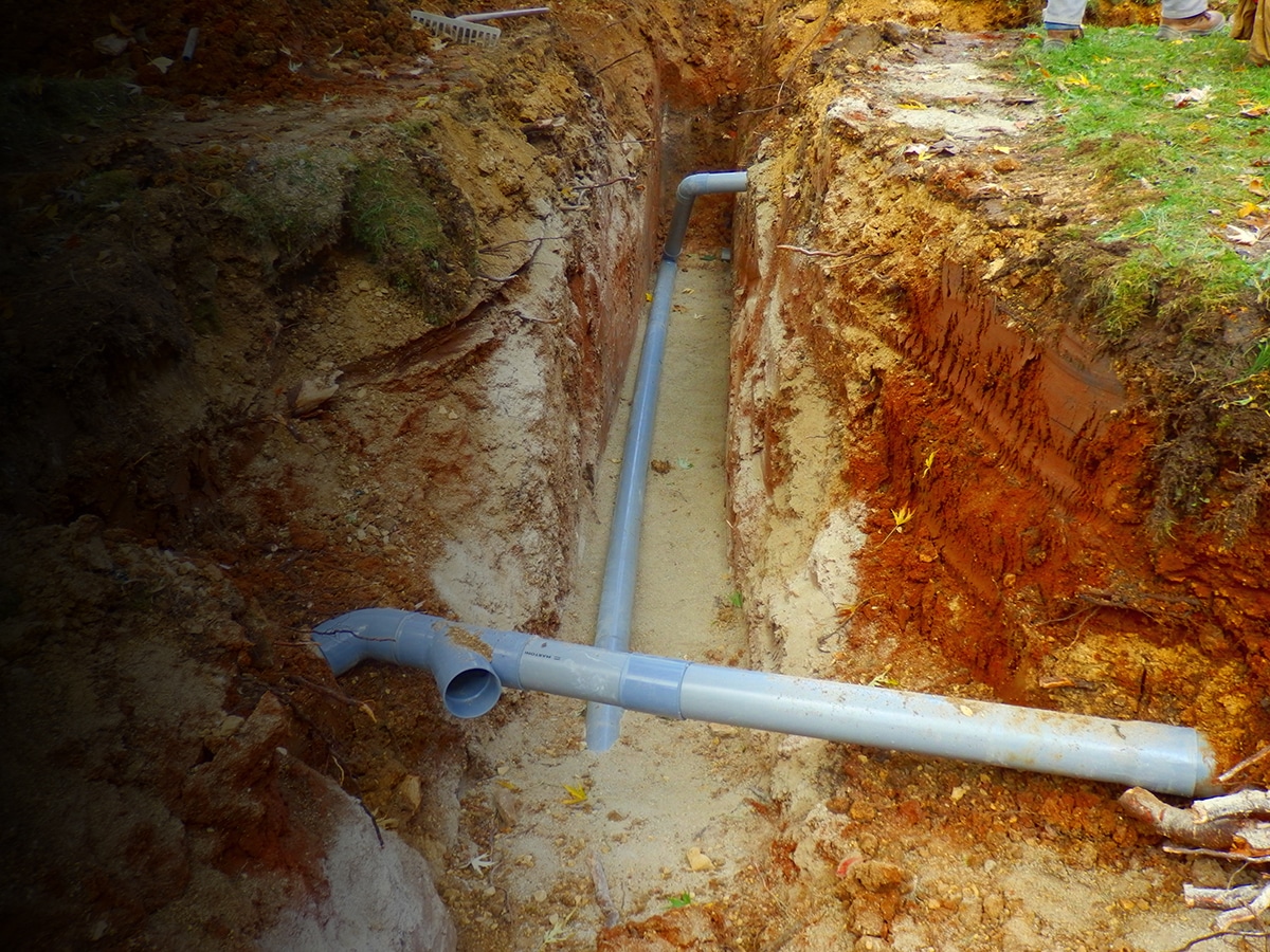 Underground drainage pipes SA Cable