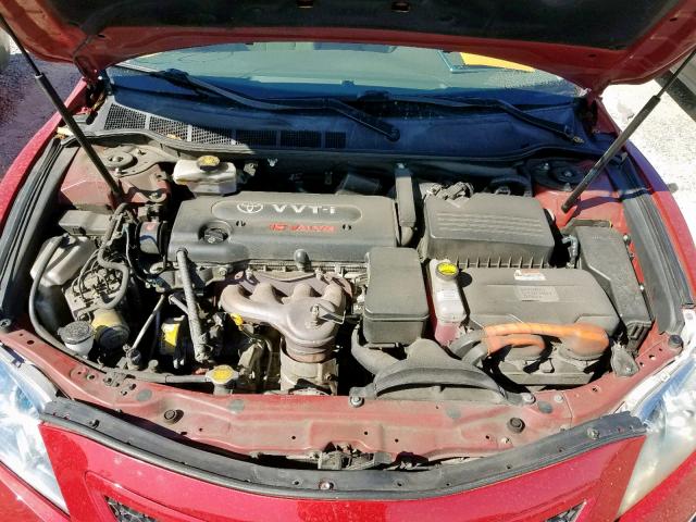 2008 Toyota Camry Hybrid Red Parts Vehicle AA0818 - Exreme Auto Parts