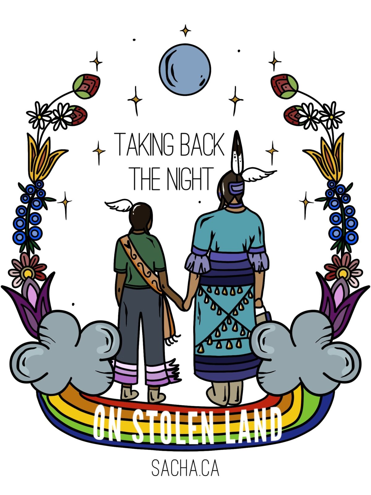 Taking Back The Night On Stolen Land SACHA