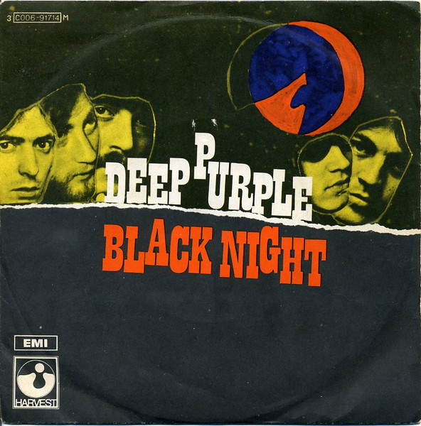 BLACK NIGHT DEEP PURPLE SA Singles Charts