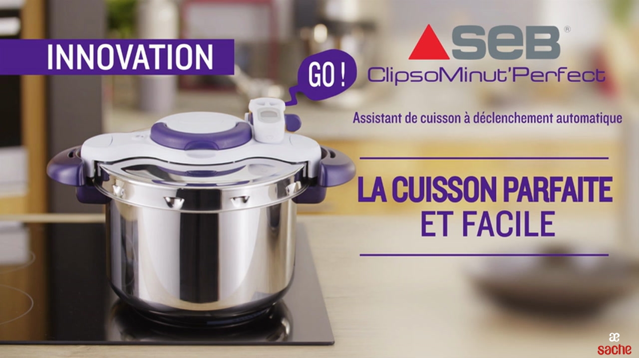 SEB Autocuiseur Clipso Minuit Perfect Autocuiseur Inox 4.5l P4620600