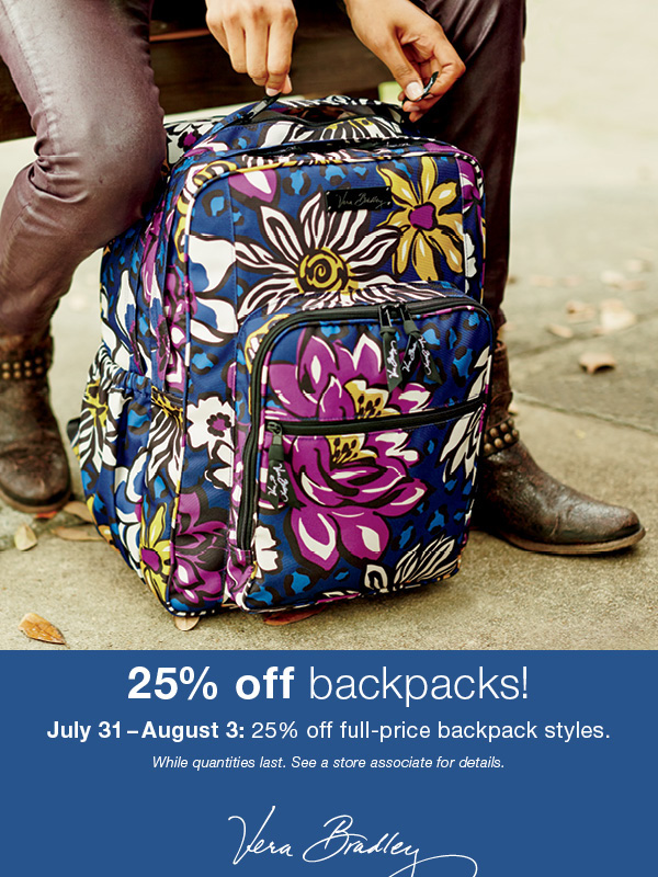 Vera Bradley Backpacks on Sale! Sachi Girls
