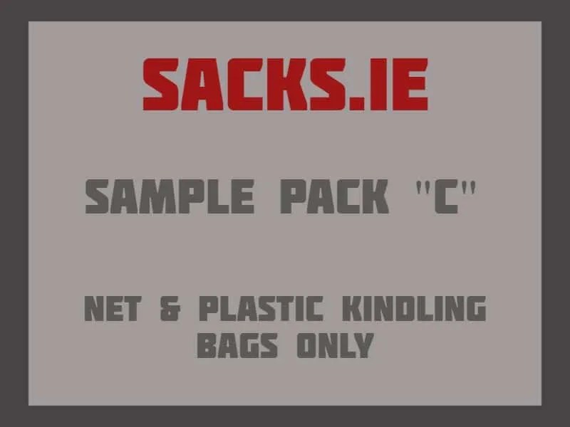 Sample Pack "C" Net & Plastic Kindling Bags Sacks.ie