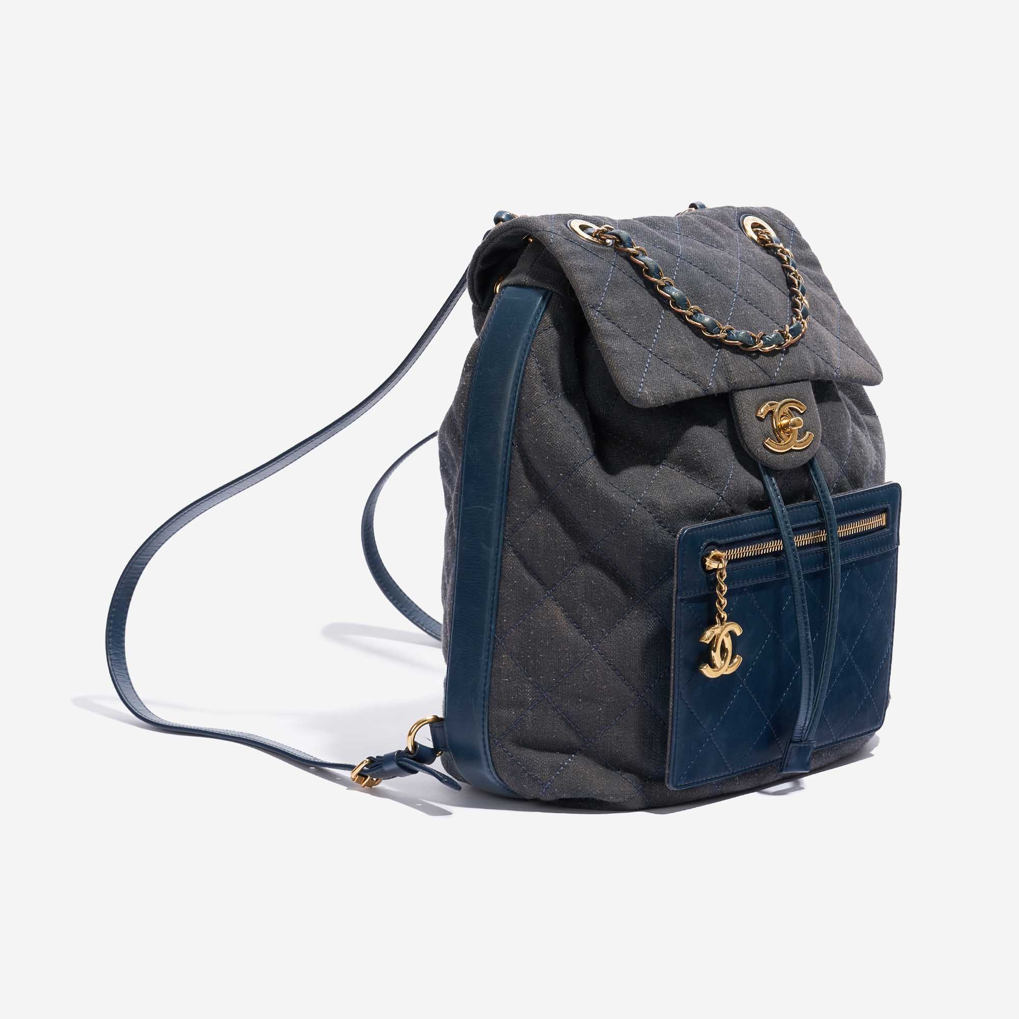 Chanel Timeless Backpack Denim Blue SACLÀB