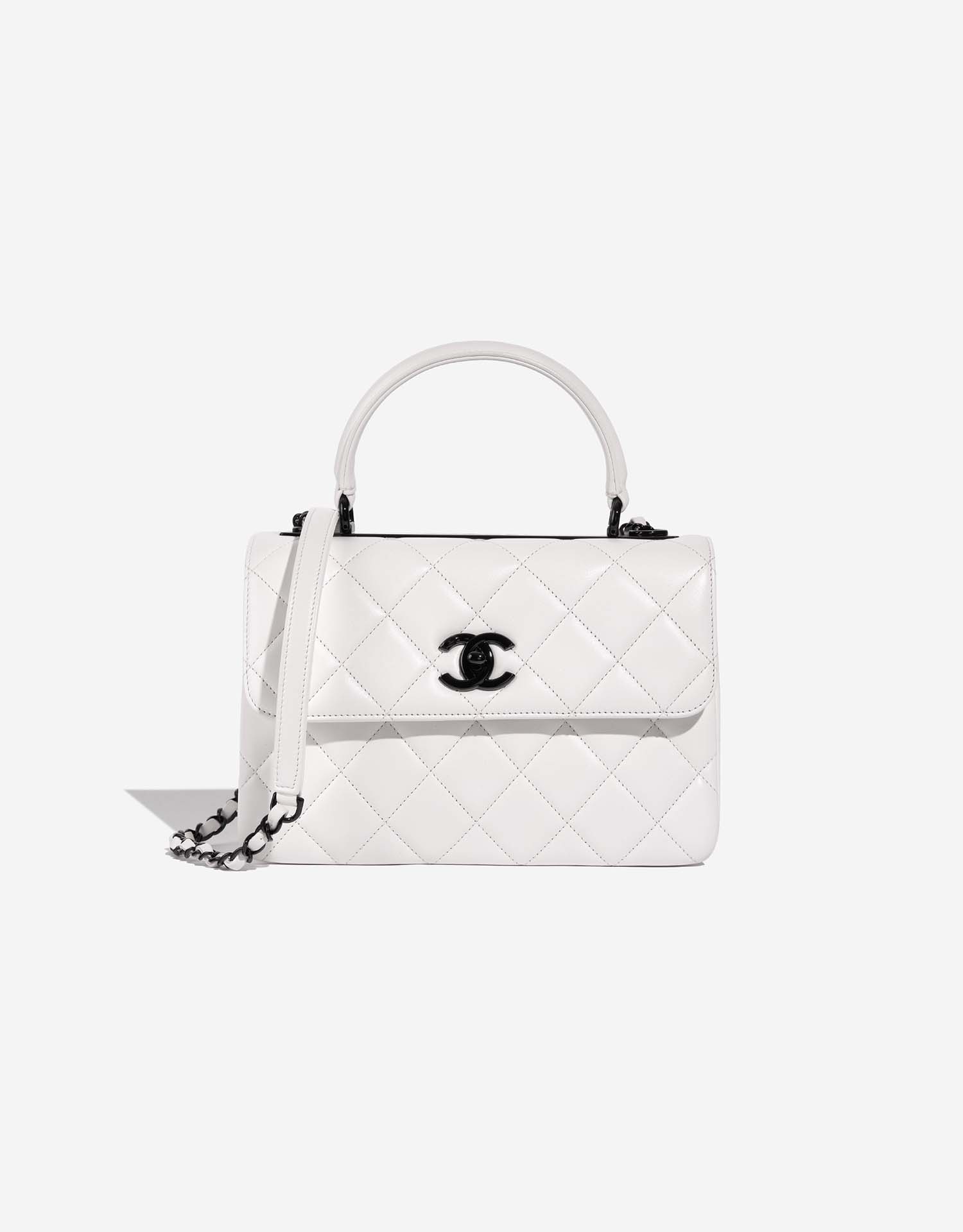 Chanel Trendy CC Medium Lamb White SACLÀB