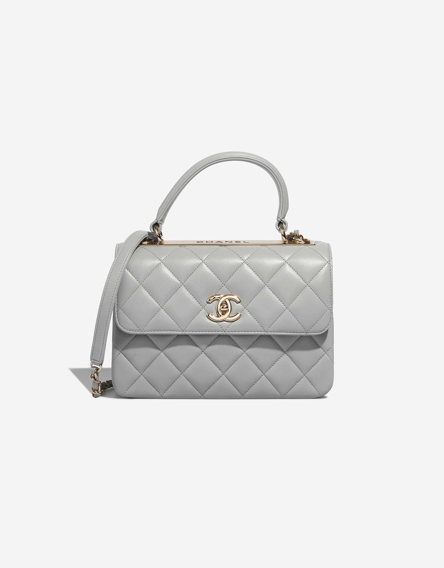 Chanel Trendy CC Medium Lamb Light Grey SACLÀB