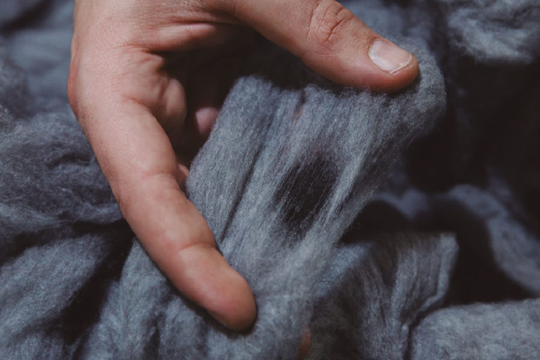 Reacryl® recycled acrylic Saco Green