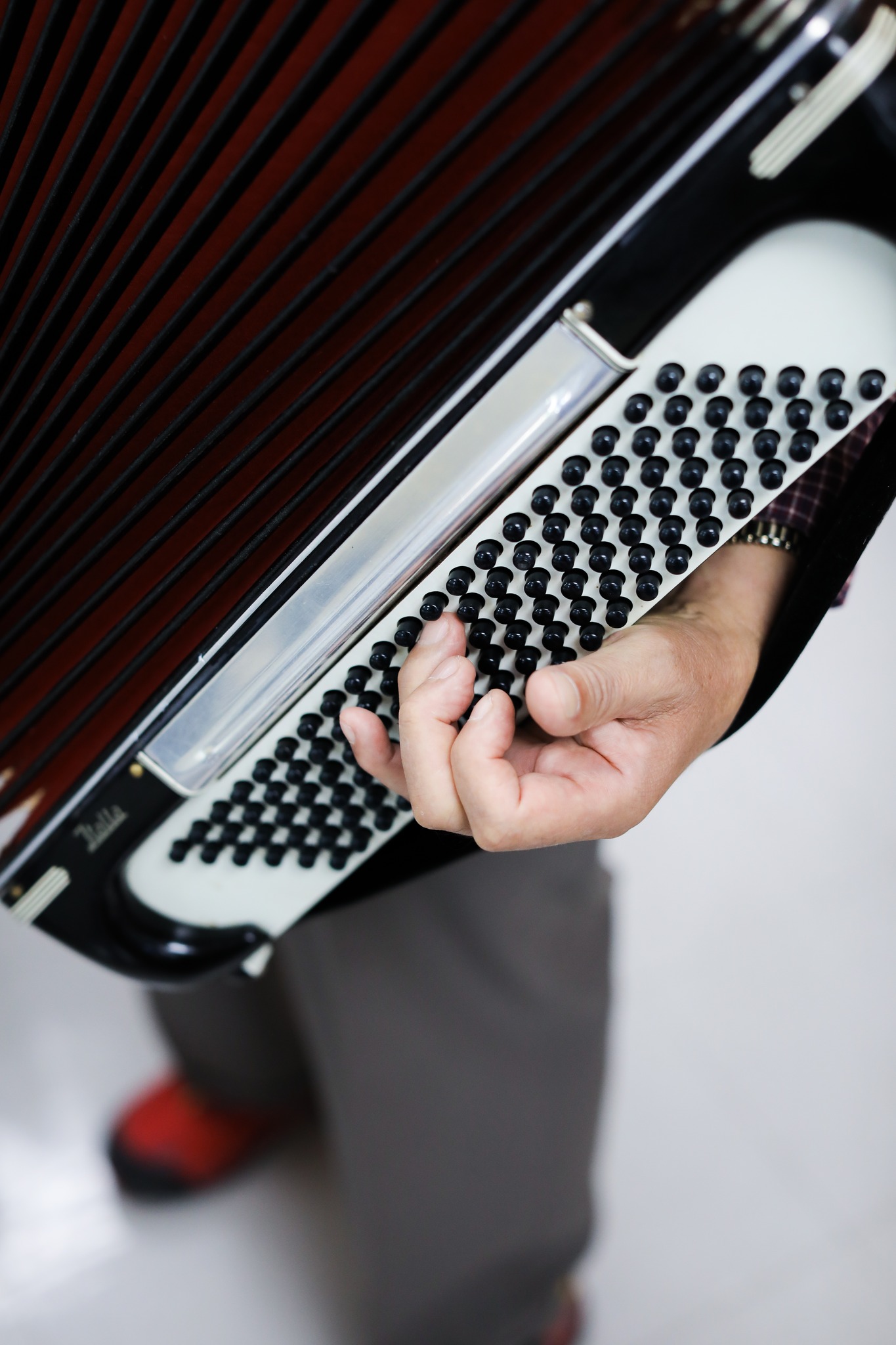 Seniors learn accordion in Flushing Salvation Army Connects