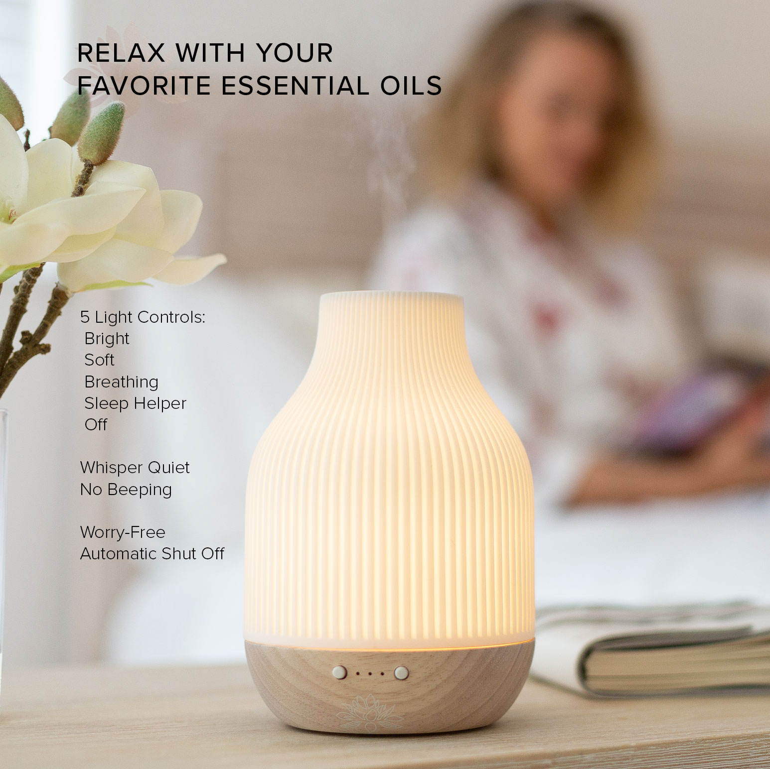 The Lotus Essential Oil Diffuser Sacred Lotus Love®
