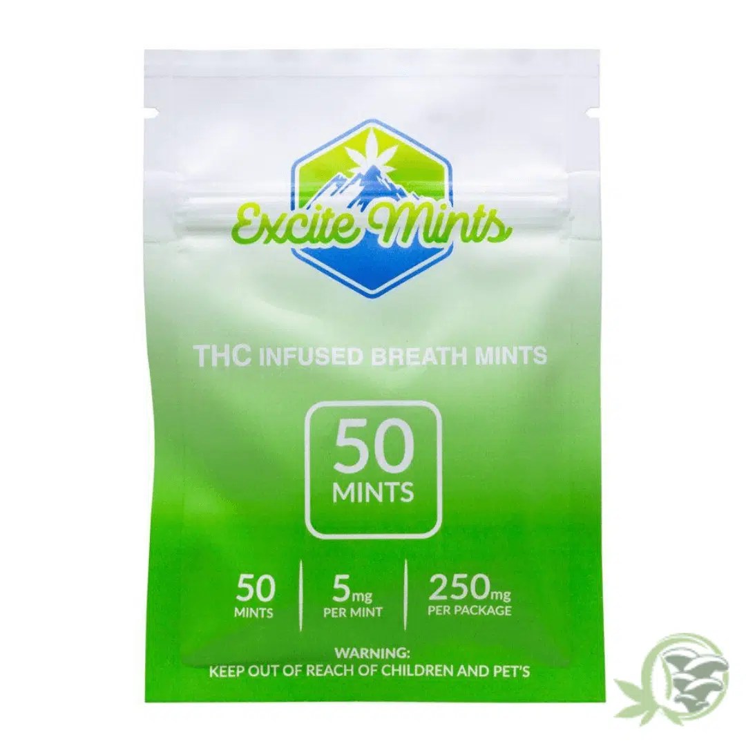 Excite Mints THC Breath Mints SacredMeds
