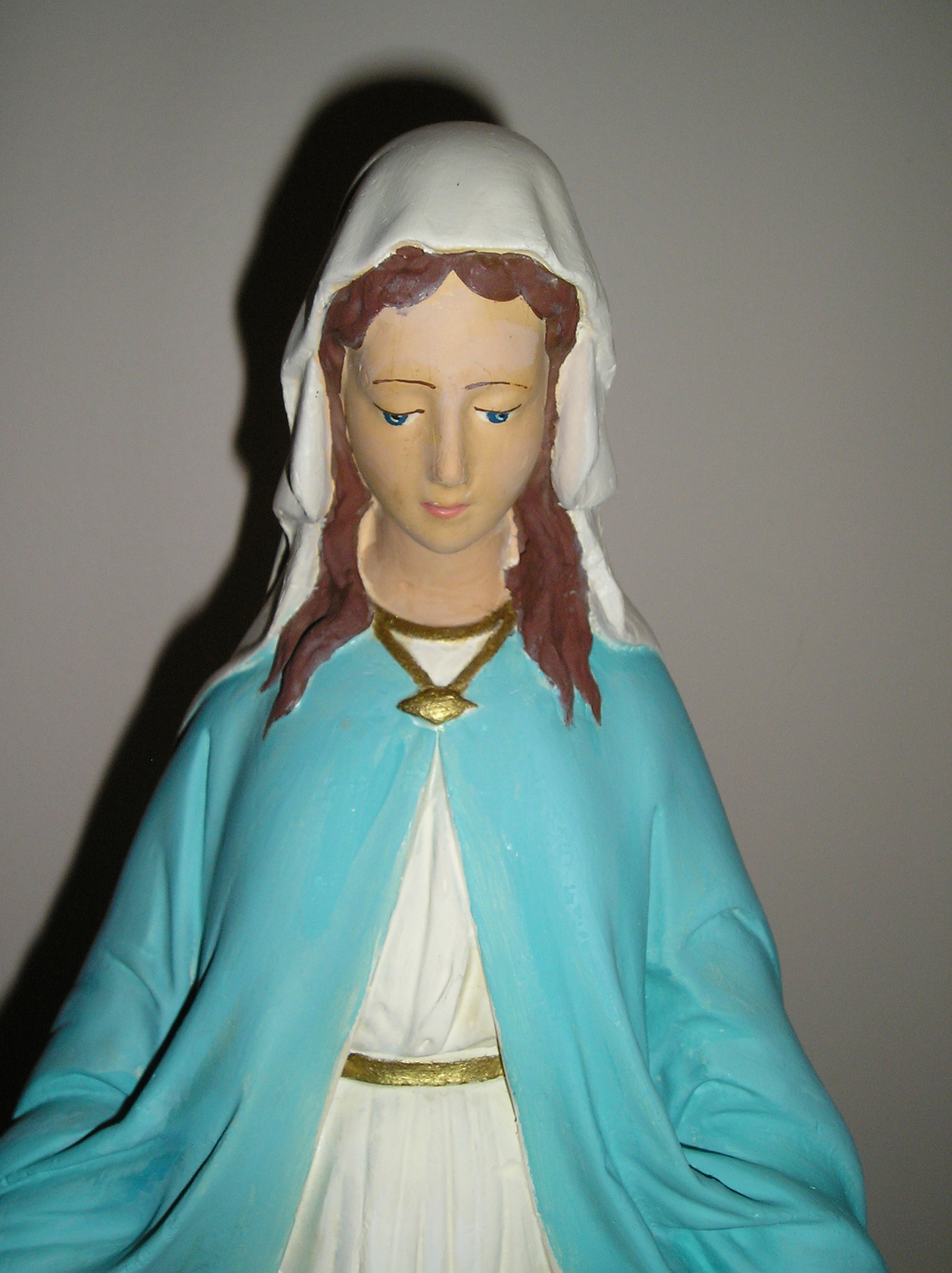 Our Lady of Grace owned by Marie Hallet Sacred Statues