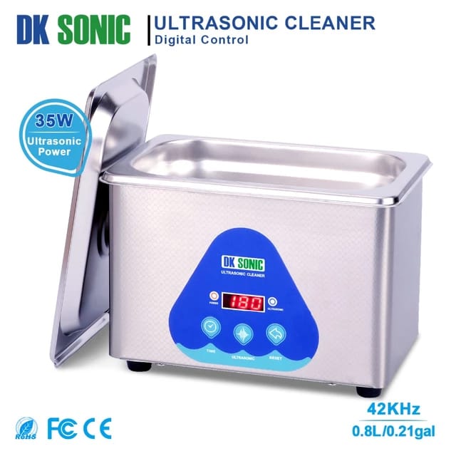 Jewellery Cleaner Machine DK SONIC Digital 800ml Ultrasonic Cleaner