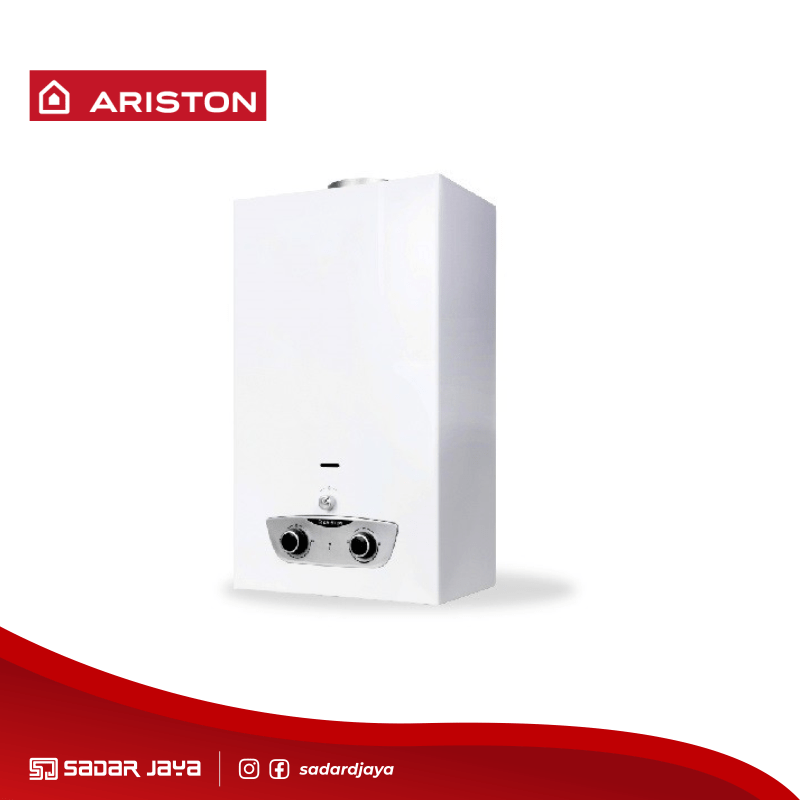 Ariston Fast R 10 Liter Instan Water Heater Gas LPG Pemanas Air Sadar
