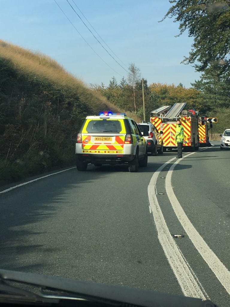 Lucky escape for motorist in Greenfield crash Saddleworth Independent