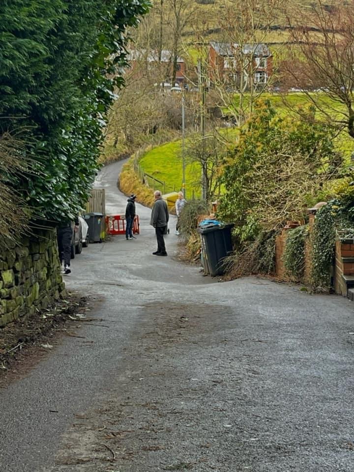 Rumbles Lane closed after sink hole appears Saddleworth Independent
