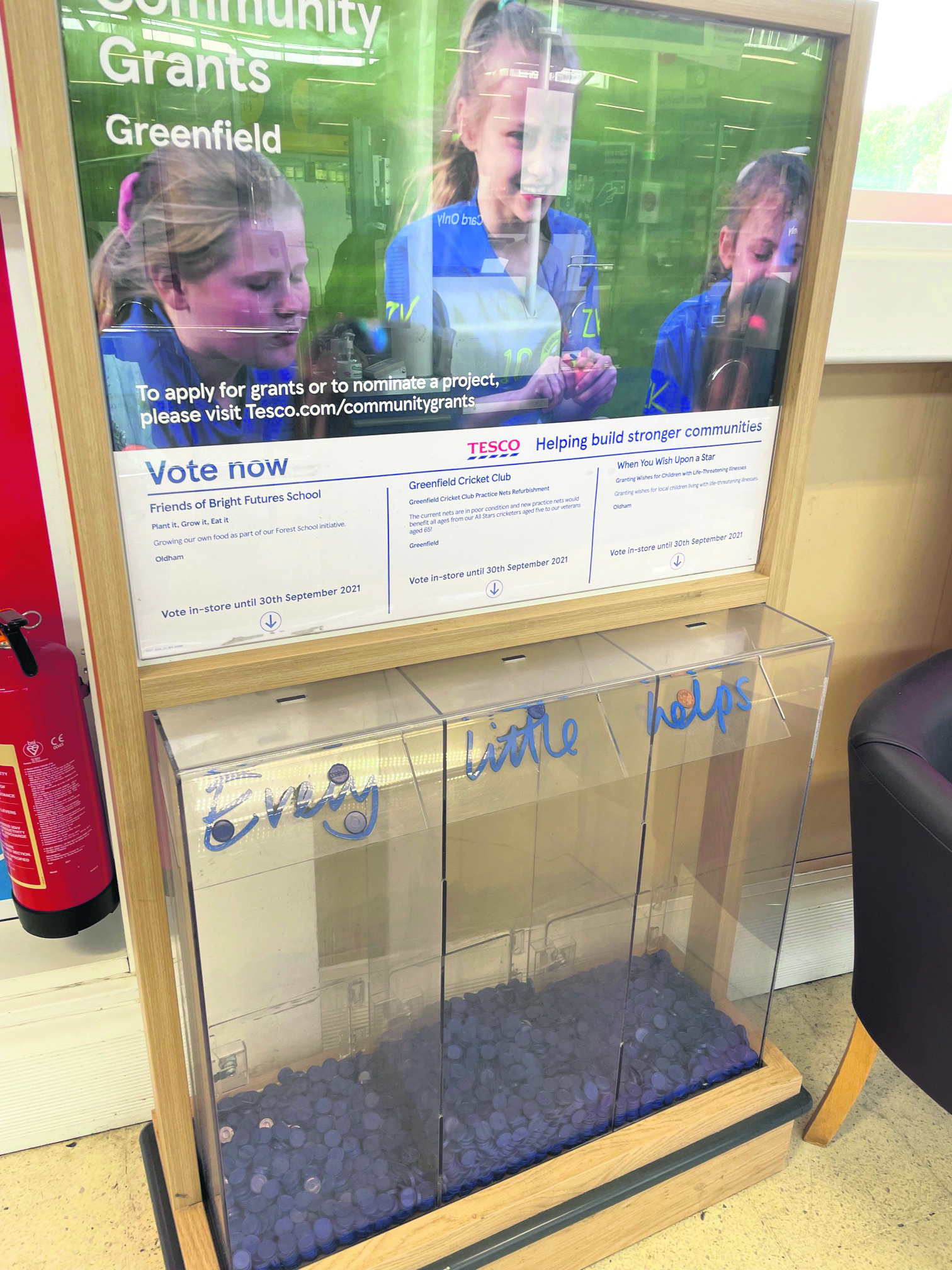 Tesco community grants scheme brings boost for local charities Saddleworth Independent