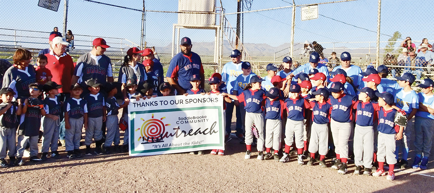 SBCO hits home run with Little League sponsorship SaddleBrooke Progress