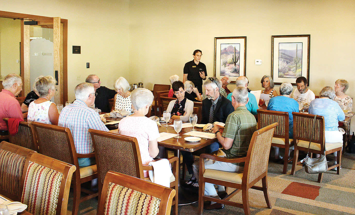 SaddleBrooke Plant Based Nutrition Group dines at the Bistro
