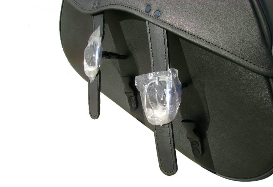 YM2500 Saddleline Yamaha Road Star 1600 Saddlebags with Quick Mounting