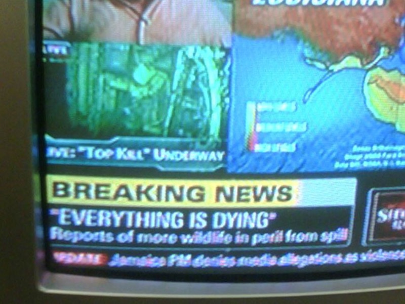 Breaking News Everything is Not Dying / Saddle Mountain Post