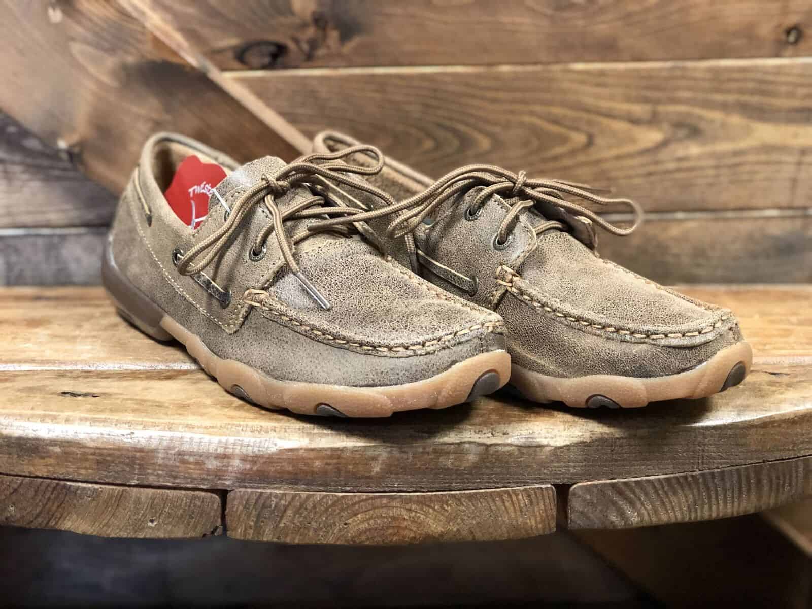 Fashion merchandise Twisted X Womens Boat Shoe Driving Moc Women Shoes