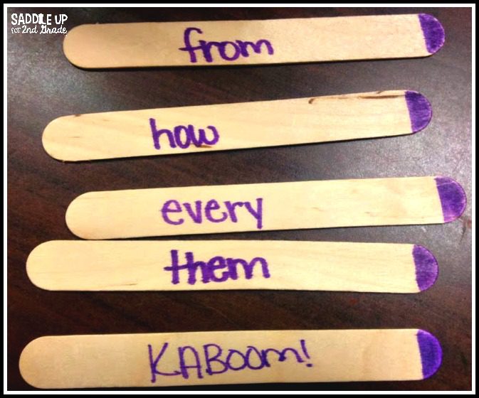 How to Play the Kaboom Game Saddle Up for 2nd Grade