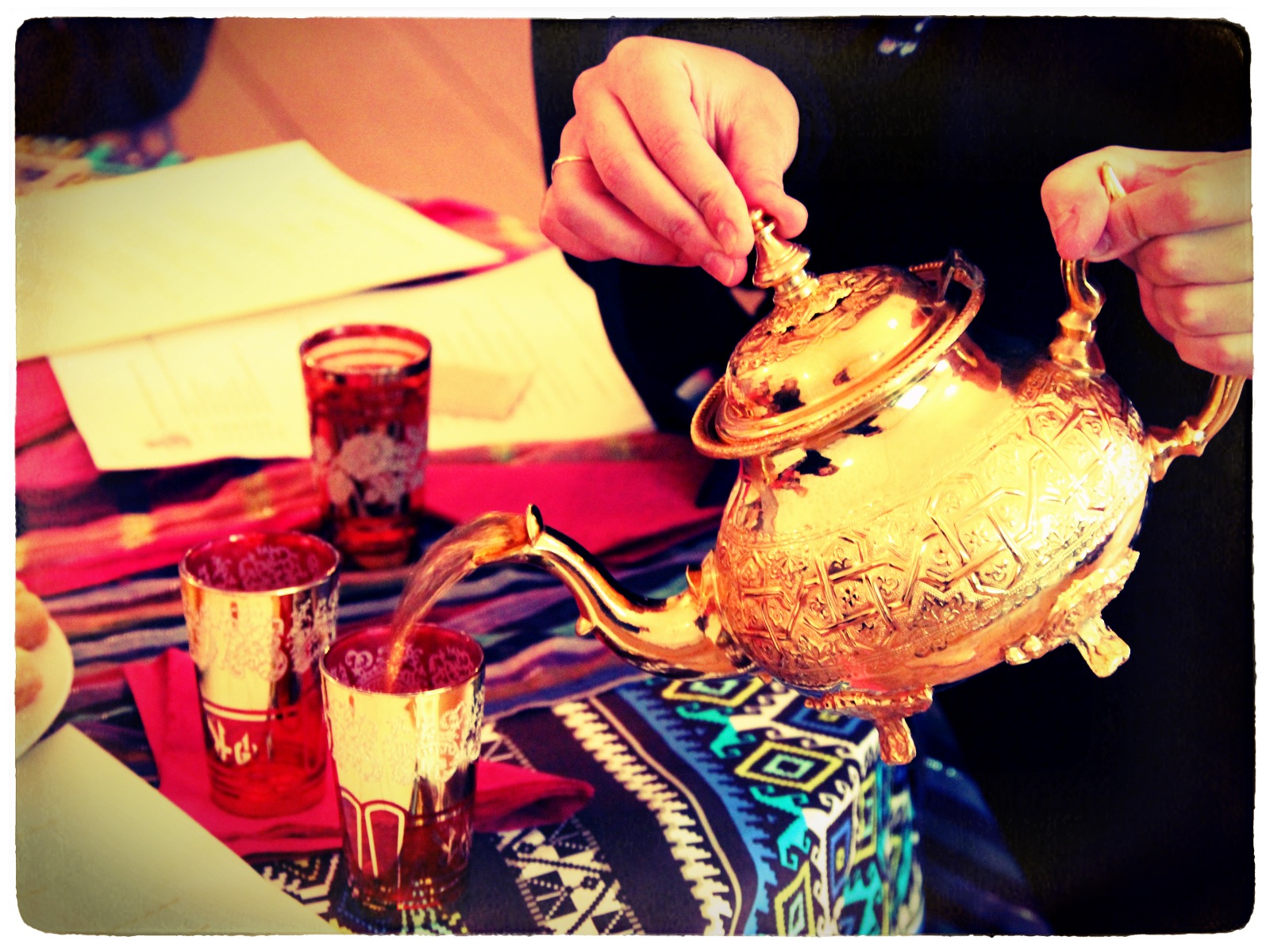 Sadia's Tea Party Around the World in Tea Morocco